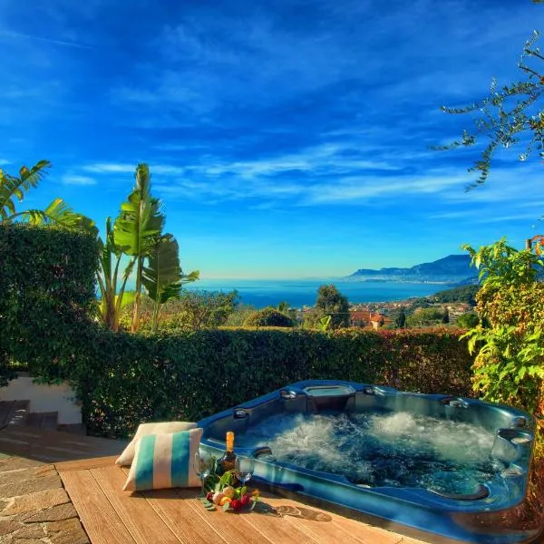 보르디게라에 위치한 호텔 casa con piscina Jacuzzi AC wifi e biciclette elettriche