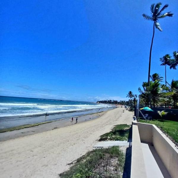 Flat Pé na areia nas piscinas Nat de Porto de Gal Yanaconcha 301