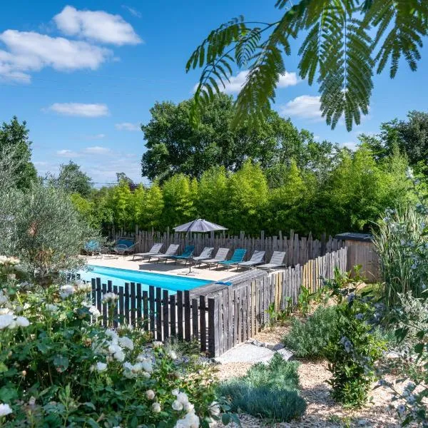 L Escapade Nature et Gourmande Gîtes, Chambres d'Hôtes, piscine, Spa Toulouse Colomiers Gers, hotel em Pujaudran