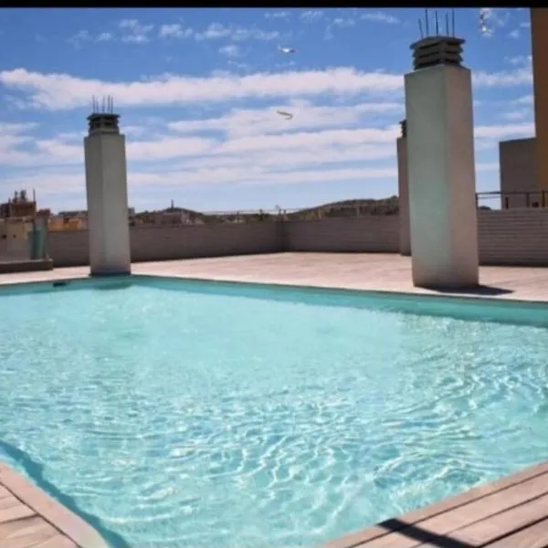 Appartement avec piscine, hotel v destinaci Puerto de Mazarrón
