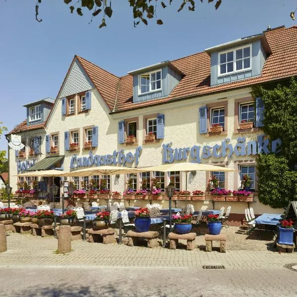 Hotel & Restaurant Burgschänke, ξενοδοχείο σε Krickenbach