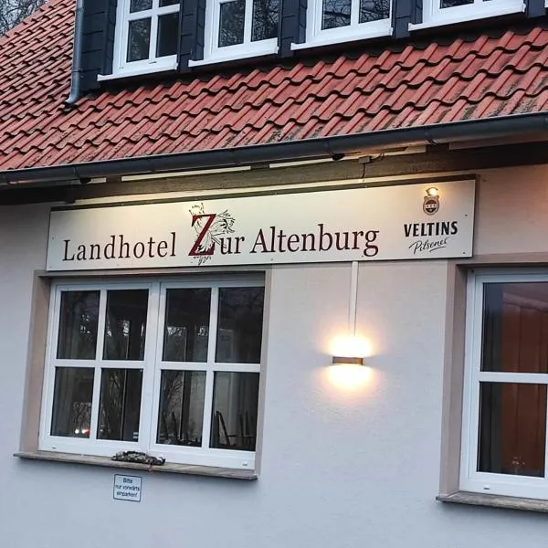 바트 간데르스하임에 위치한 호텔 Landhotel Zur Altenburg