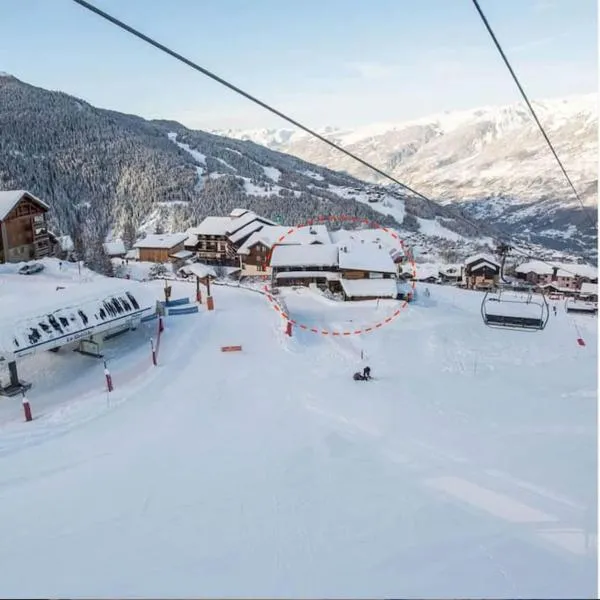 Appartement skis aux pieds, à Peisey Vallandry, khách sạn ở Landry