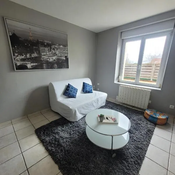 Appartement cosy dans beau village de Champagne, hotel em Guignicourt