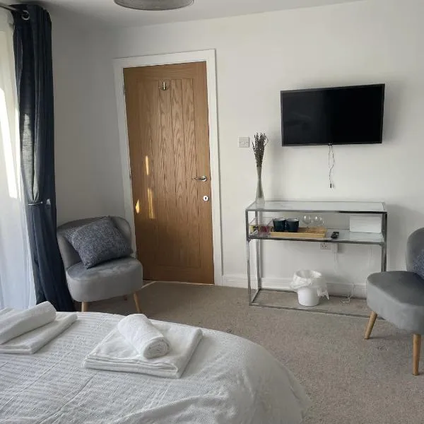 Porthkidney Suite, Carbis Bay, St Ives, free parking, near beach、Carbis Bayのホテル