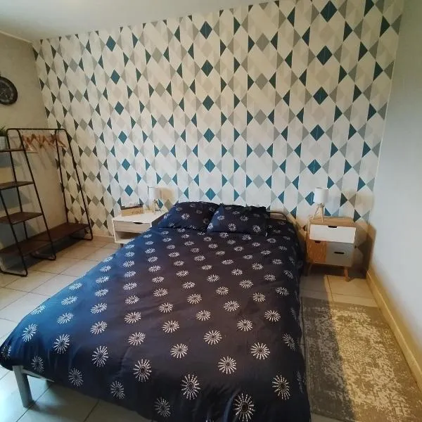 Chambre chez l'habitant avec Sdb et WC privatifs, hotel v destinácii Marnay-sur-Seine