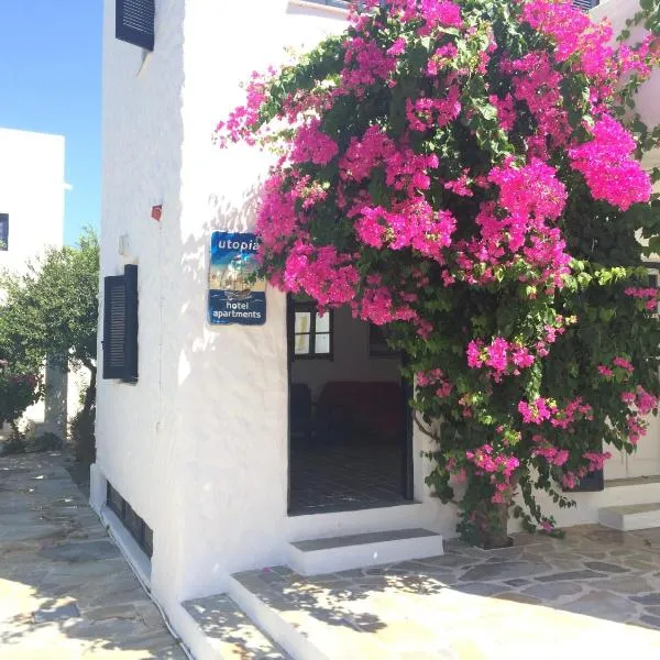 Utopia Hotel Apartments, hotel v destinaci Agia Marina