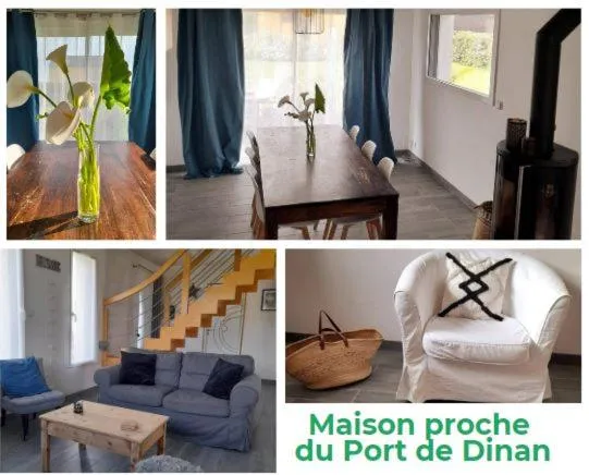 Lanvallay에 위치한 호텔 Maison proche du Port de Dinan