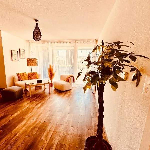 Appartement 2 chambres cosy proche aéroport et MEETT au pied du tram, hotel in Blagnac