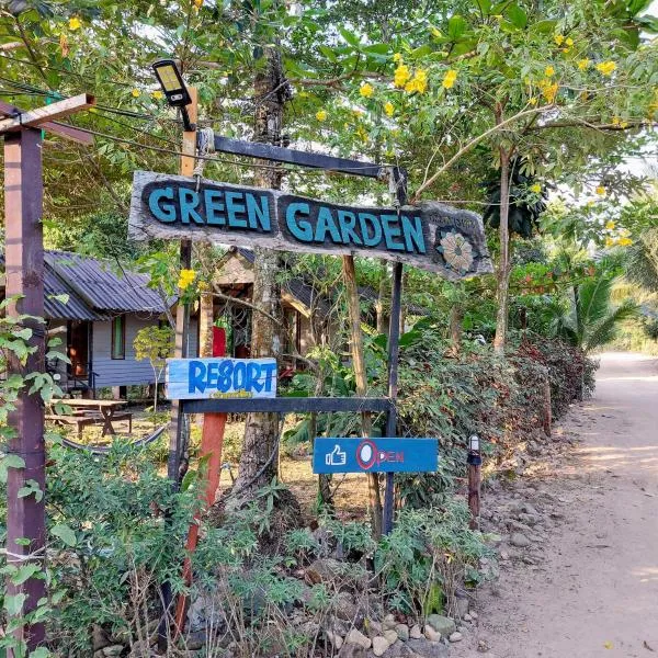 Green Garden Bungalows, hotel di Ban Ko Khlum