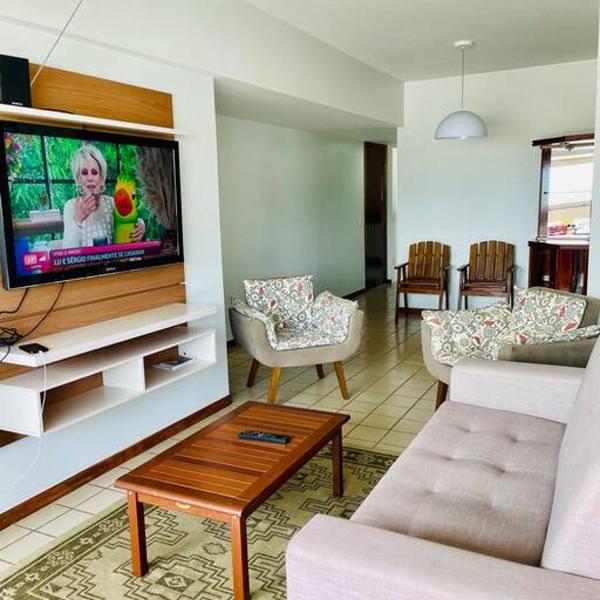 Apartamento amplo e aconchegante na Praia do Morro