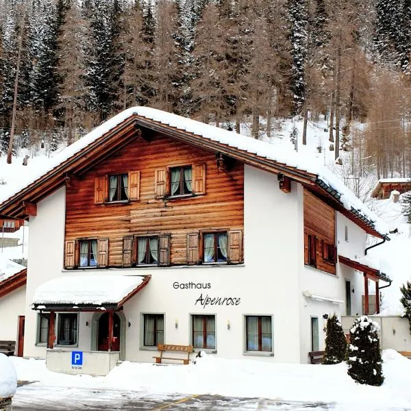 Gasthaus Alpenrose, hotel em Andeer