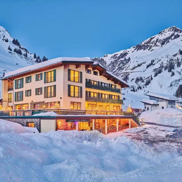 Arlberg Stuben - das kleine, feine Hotel、シュトゥーベン・アム・アールベルクのホテル