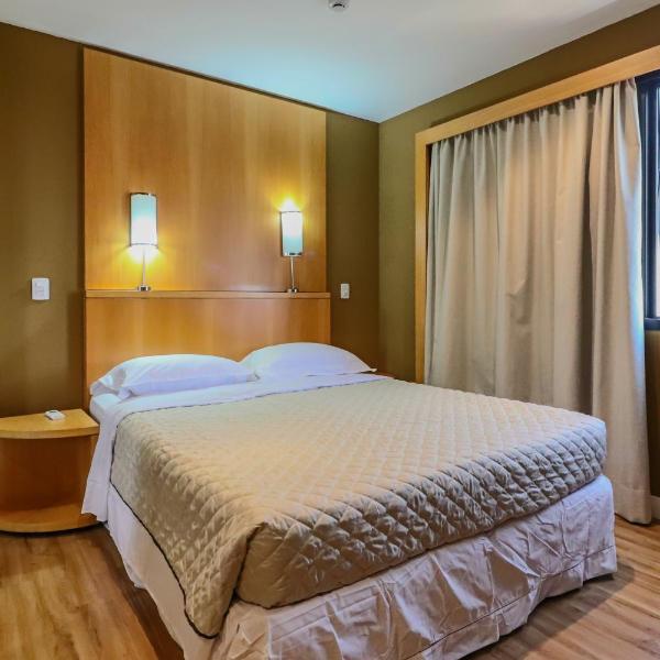1707 Flat com duas suites dentro de Hotel no Itaim Bibi! - Foto 2