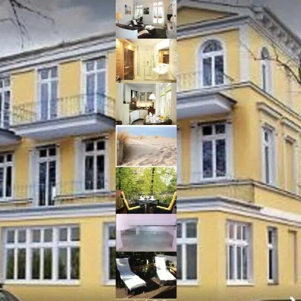 Kurpark-Oase, hotel v destinaci Warnemünde