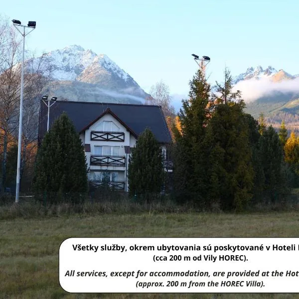 Vila Horec - depandance hotela Hubert Vital Resort, hotel in Vysoké Tatry