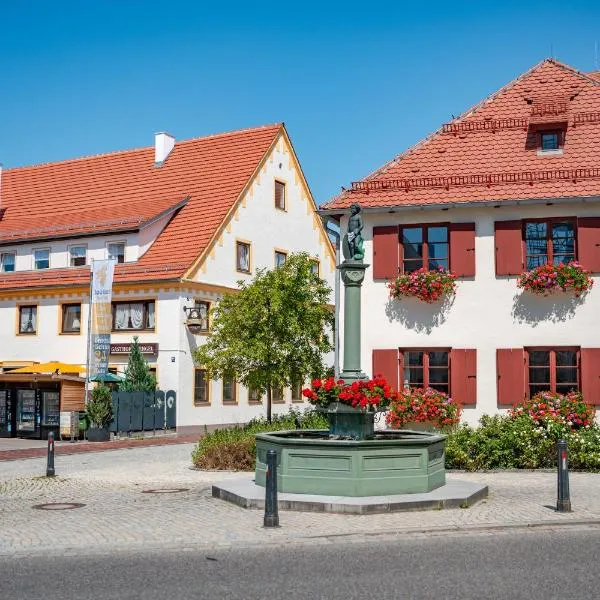 Hotel garni "Zum Engel", hotel v destinaci Obergünzburg