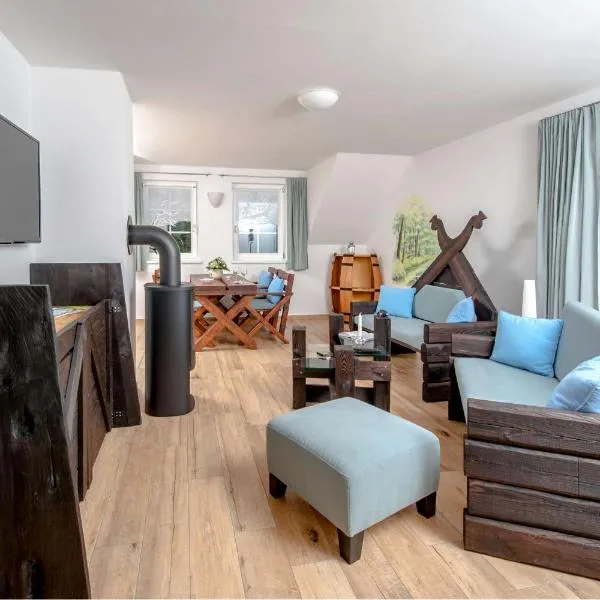 Ferienwohnung Hafen, hotel v destinaci Neuendorf am See