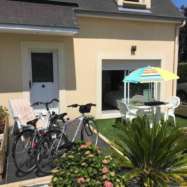 STUDIO TERRASSE Bayeux, hotel en Saint-Vigor-le-Grand
