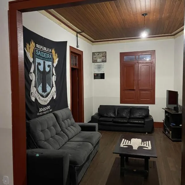 Quarto inteiro, próx ao Centro - República Saideira, hotell sihtkohas Ouro Preto