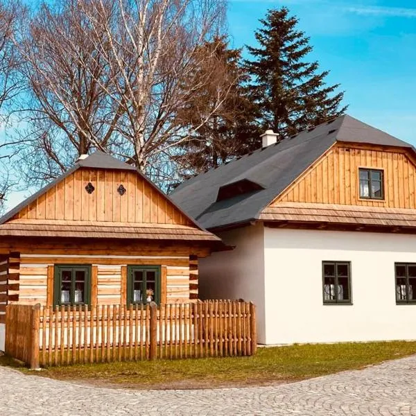 Chalupy Betlém Hlinsko, hotel in Včelákov