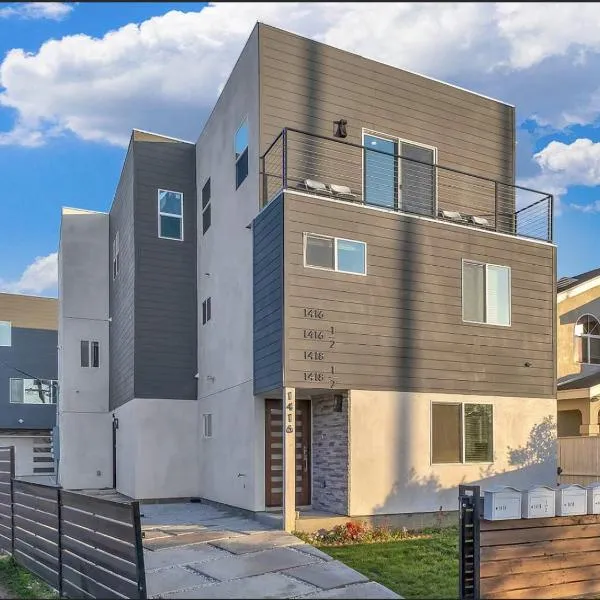 Modern 3BR Home in Mid-City, hotel en Los Ángeles