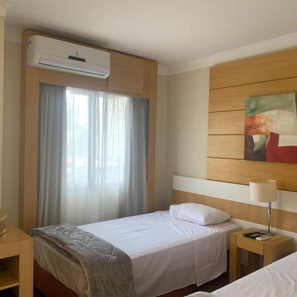 Quarto duplo em hotel pertinho do Aeroporto de Congonhas - H108 - Foto 2