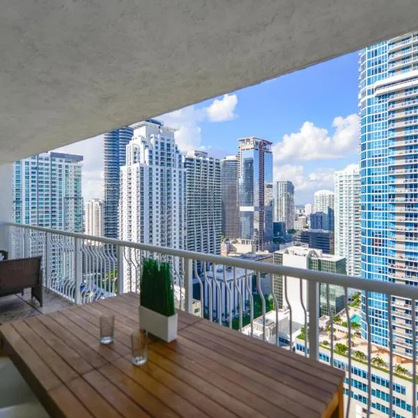 Centric 40thFloor Brickell Condo FREE parking by Palermo Home Miami, hotel in Miami