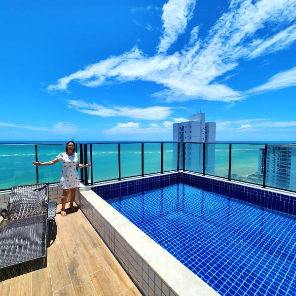 Flat para 2, Praia a 200m e Piscina na Cobertura - Foto 4