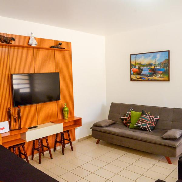 Apto na cobertura a 300m da Praia Grande-Ubatuba