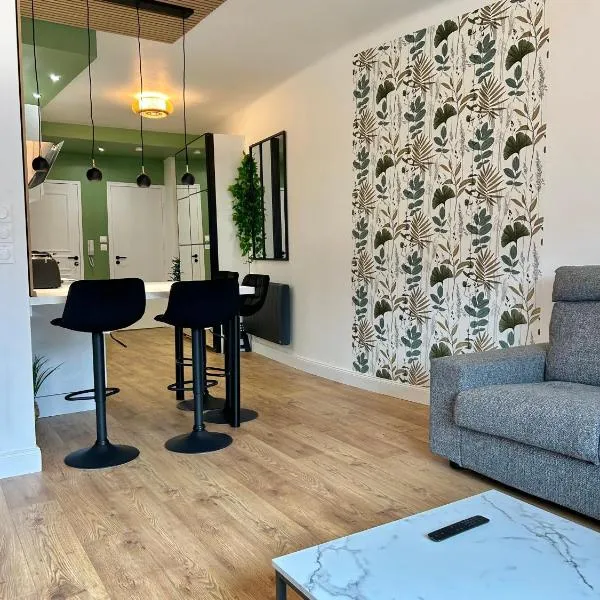 Le Chardon- appartement 2chambres- avec stationnement, hotel in Nancy