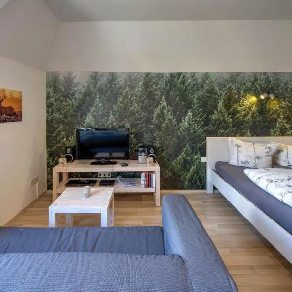 Viesnīca Auszeit-im-Harz Haus 1 Wohnung Brockenzwerg pilsētā Šīrke