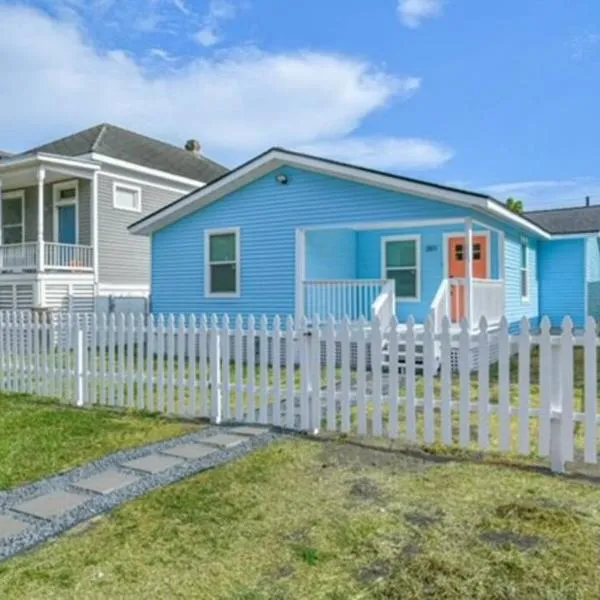 Bella's Beach House 2811 Avenue O 1/2, hotel v destinaci Galveston