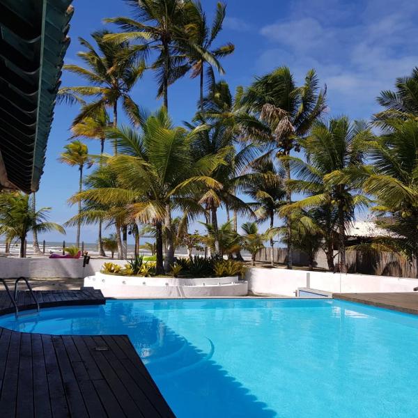 VILLA NACRI NA PRAIA con PISCINA ENTRE ILHEUS E ITACARE'