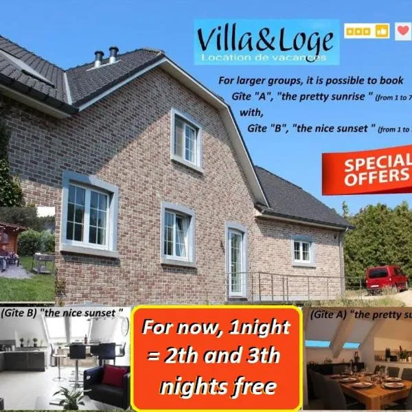 Villa&Loge, hotell i Raeren