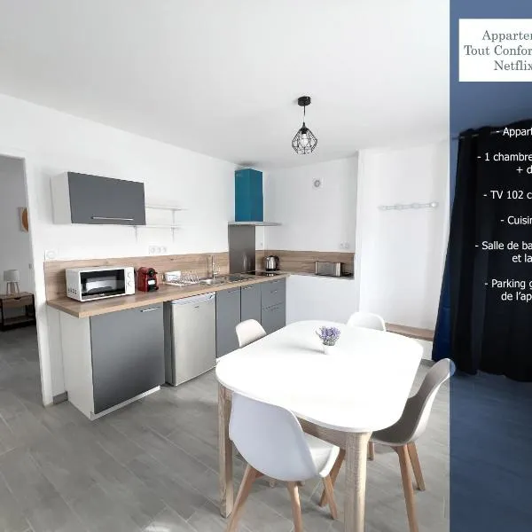 178B - Appartement T2 Tout Confort - Wifi Netflix, hotel in Le Gond-Pontouvre