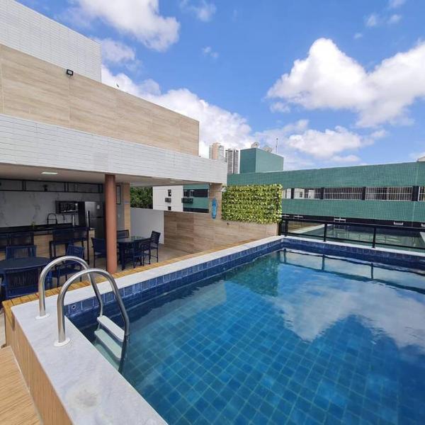 Flat em Joao Pessoa 150m da Praia Cabo Branco - Foto 4