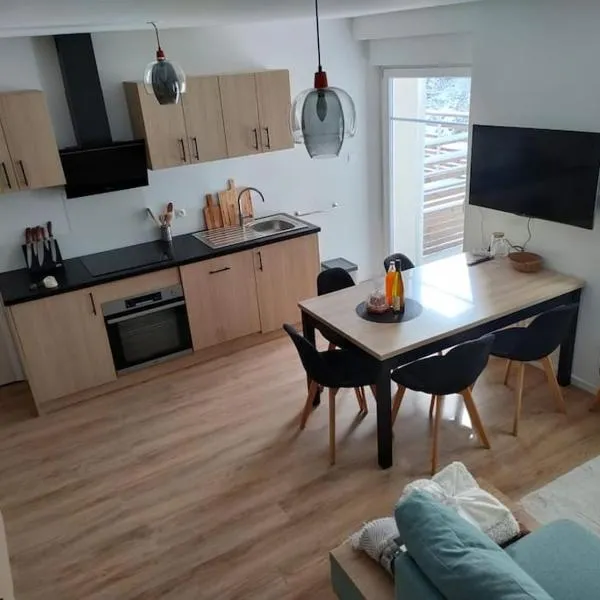 Appartement chaleureux au pied des pistes, hotelli kohteessa Orbey