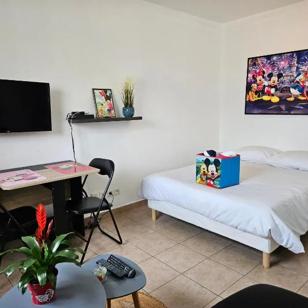212 Appartement Disneyland Paris Montevrain, hotel a Montévrain