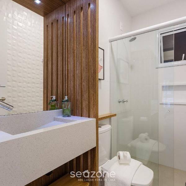 Apto c/ Piscina, 85m da praia em Jurerê - PTJ203 - Foto 3