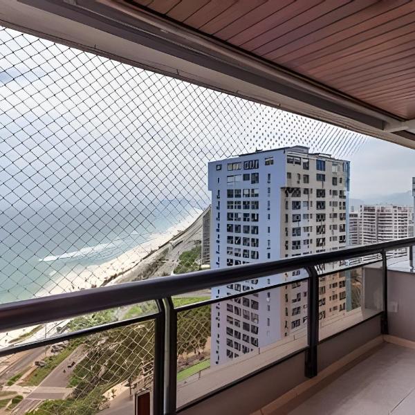 Vista Panoramica da Praia com 2qts, e vaga