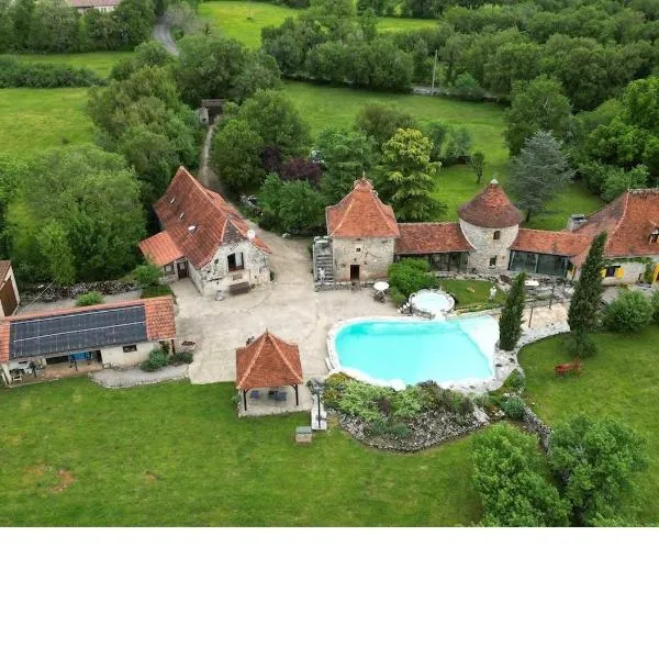 Chambres d'hôte Mas de Bouzou, hotel v destinácii Grèzes