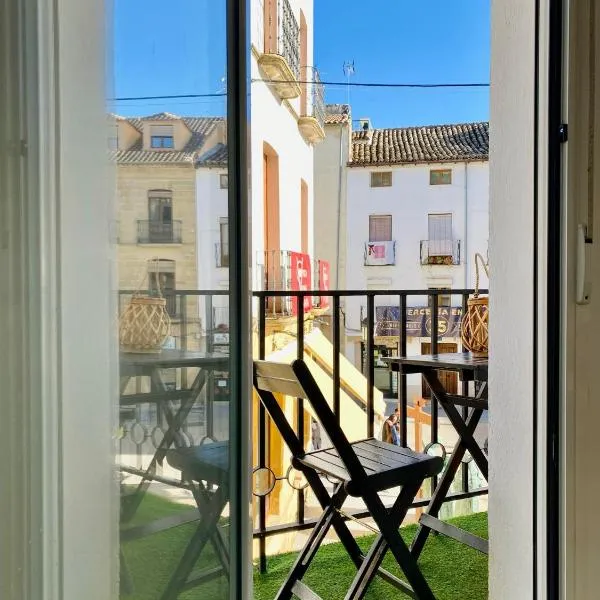 El ventanal del viajero, hotel Baezában