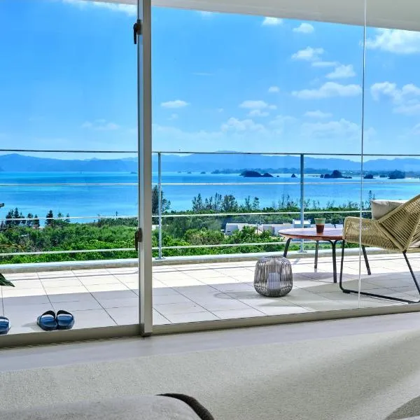 青風 Aokaji 古宇利島のプール付き一棟ヴィラ, hotel v destinaci Kouri