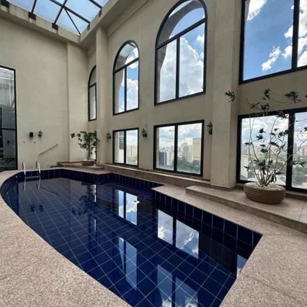 LUXUOSO HOTEL -ITAIM BIBI COM FARIA LIMA PISCINA AQUECIDA E SAUNA com MANOBRISTA