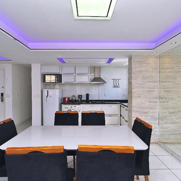 Moderno Apto 3 suites p/ 8 pessoas em Copacabana - Foto 4