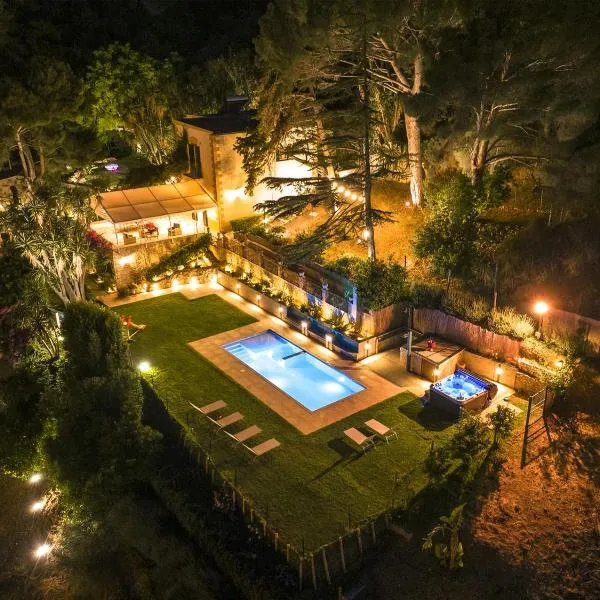 Villa Tommaso Maruggi, Sicilia, con Jacuzzi e piscina privata, hotel Alcamóban