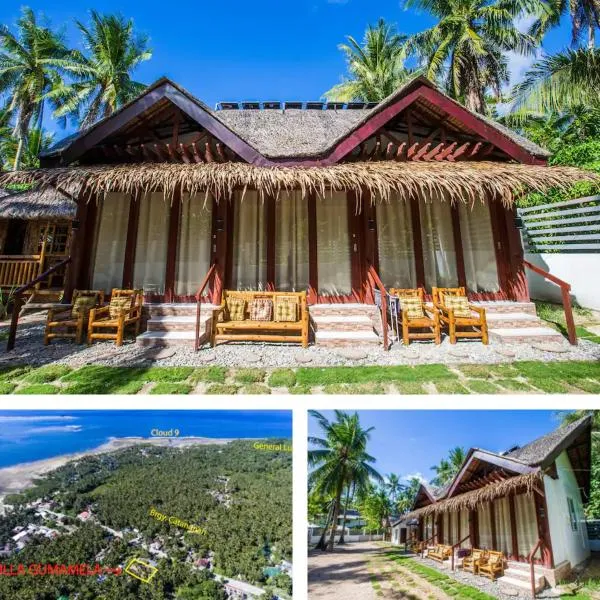 Villa Gumamela Siargao、Catangnanのホテル