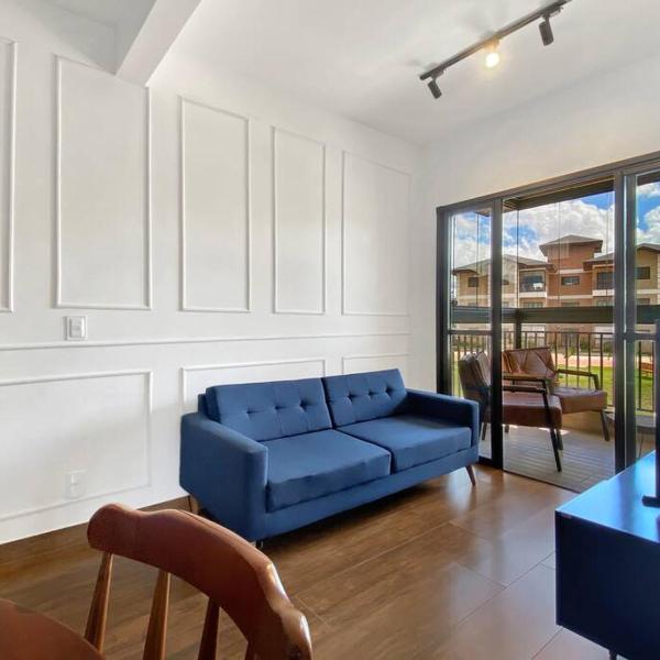 Espaçoso Lareira Elétrica 2 quartos Decorado - Foto 4