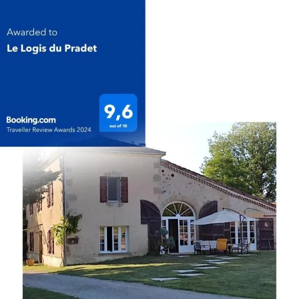 Le Logis du Pradet, hotel in Moncrabeau